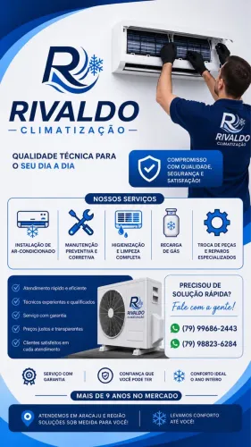 Instalação de ar condicionado e venda de ar condicionado 
