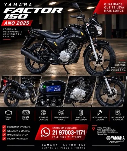 Yamaha Fazer Fz15 150 Connected Flex 2025