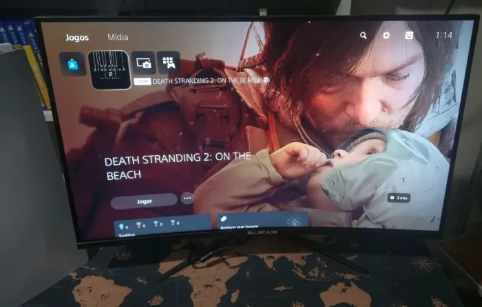 Monitor Gamer curvo 27" Full HD - Excelente estado