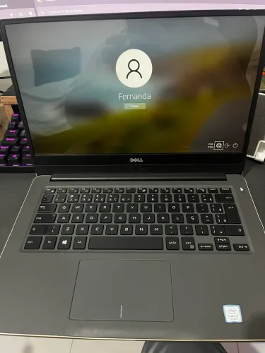 Notebook dell i7 7th 8gb de ram