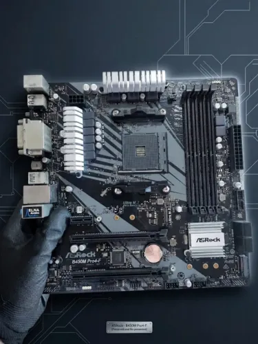 Placa mãe asrock B450m