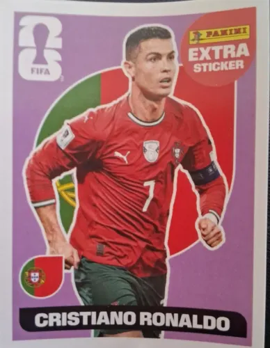 FIGURINHA LENDÁRIA CRISTIANO RONALDO