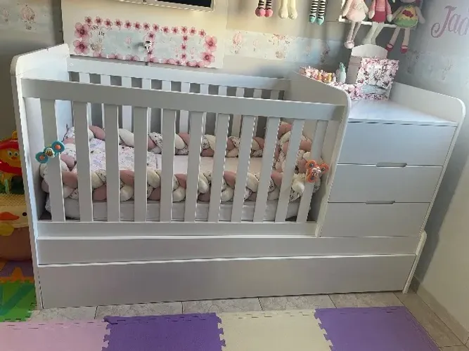 Berço multifuncional 3 em 1 Carolina baby