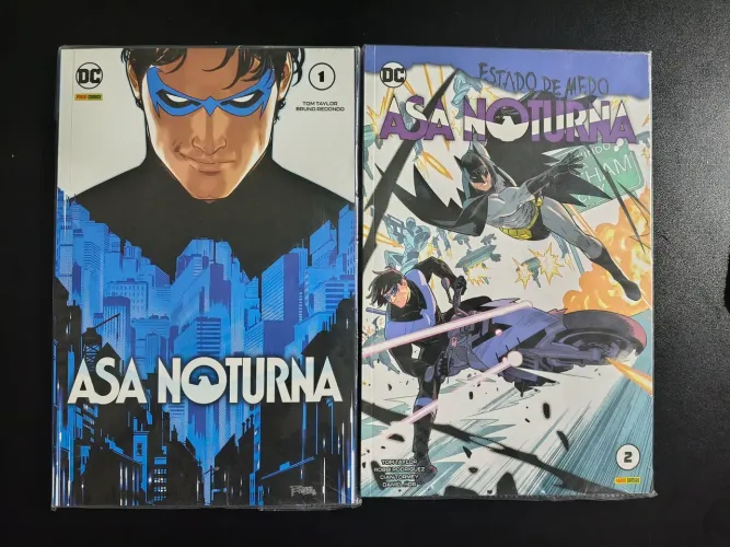 Asa noturna (2022) vol. 1 e 2