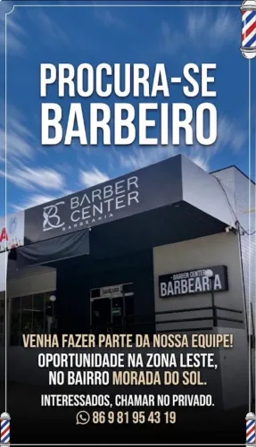 Procura se Barbeiro com Experiência 