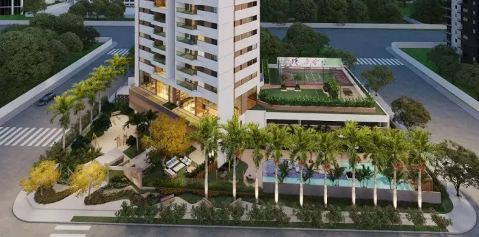Apartamento novo com 132m², 4 quartos, Edifício Alameda Jardins em Boa Viagem