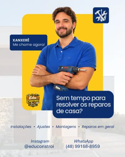 Marido de Aluguel em Xanxerê | Montagem de Móveis, Instalações e Reparos