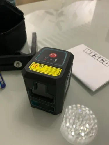 Nivel A Laser Verde Wesco 15m 2 Linhas NOVO
