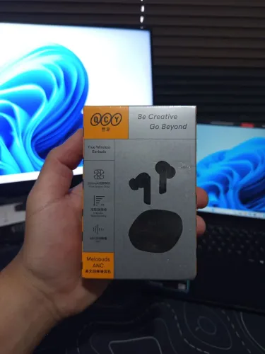 Fone Bluetooth QCY HT05 Melobuds ANC C/ Cancelamento de Ruído ( Novo, Lacrado )