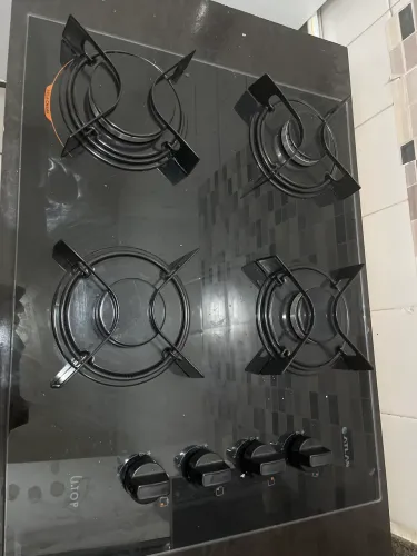 Fogão cooktop e suporte
