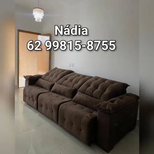 SOFÁ retrátil e reclinável várias cores 188