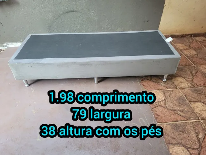 Base Box de solteiro