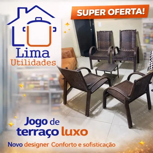 Jogo de terraço Promoção HOJE