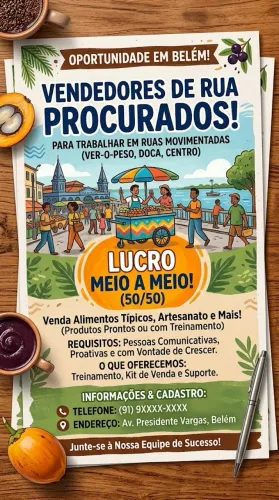Procuro pessoas esforçadas para receber entre 100 à 200 por dia
