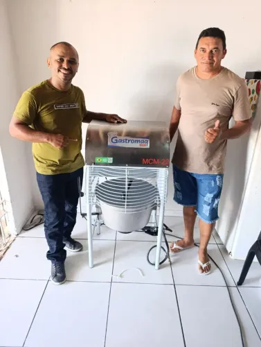 MÁQUINA DE COZIMENTO E MISTURADORA INDÚSTRIAL 22 LITROS GASTROMAQ