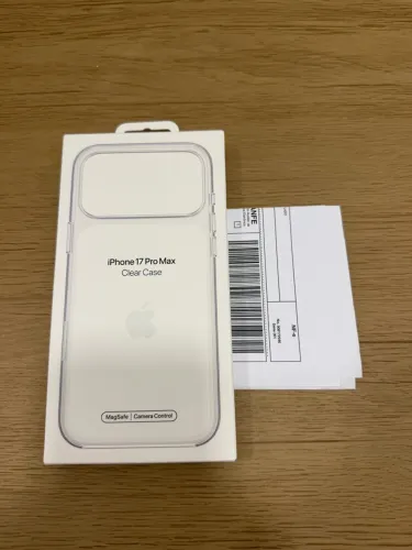 Capa transparente iPhone 17 pro max (original apple)