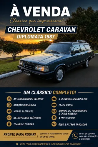 Chevrolet Caravan Diplomata 4.1/2.5 1987
