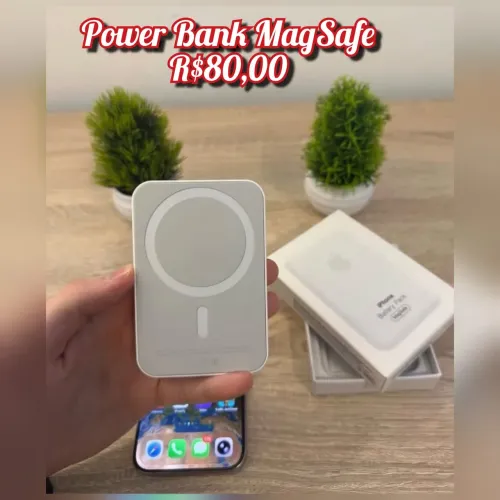 Power Bank MagSafe R$80,00