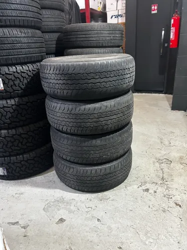 4 Pneus Usado Aro 18 - S10 Ranger Hilux 