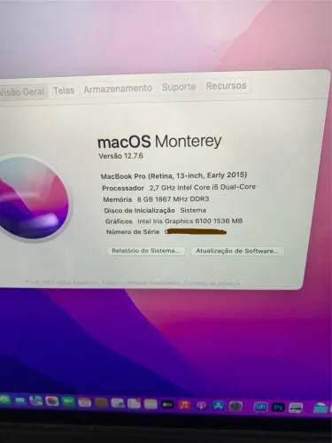 MacBook Pro 13" (2015) - Intel i5 | 8GB RAM | SSD [256] !