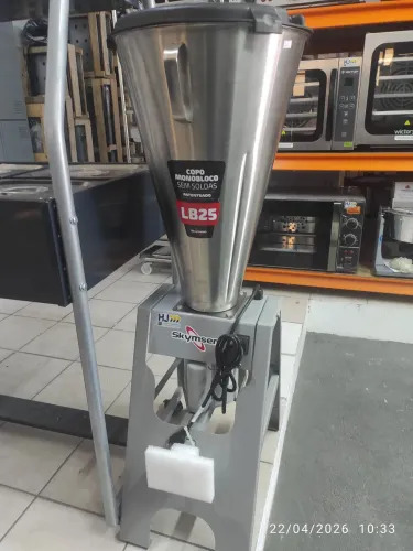 Bh liquidificador industrial basculante 25 litros 
