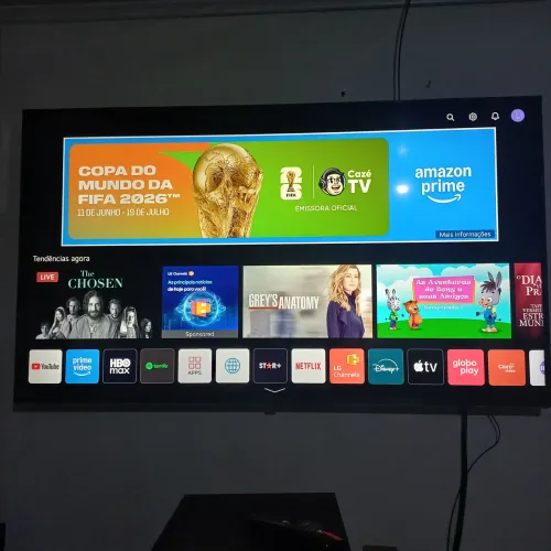 TV LG 55 com home theater