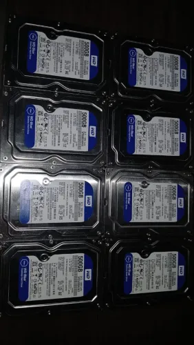 HDS SATA WD BLUE 500GB 8UNIDADES