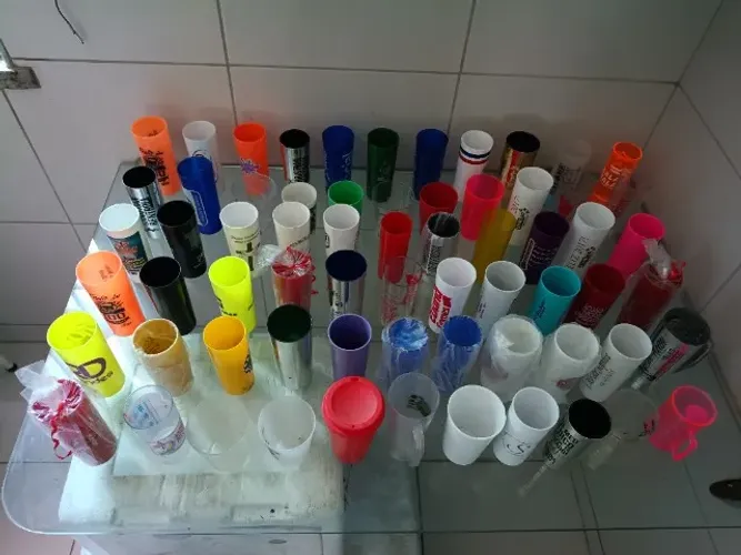 108 Copos de plástico