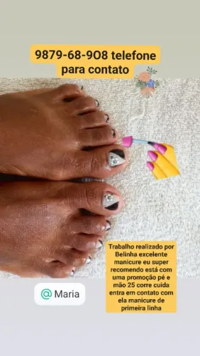 Profissional manicure e pedicure Talita