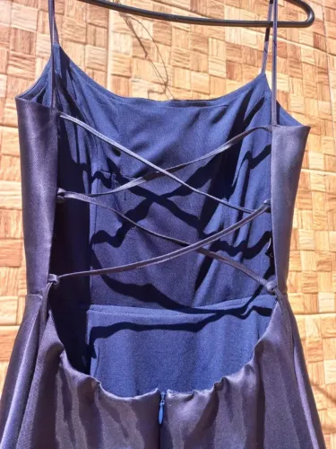 Vestido Longo Azul Marinho - Madrinha/Festa/Casamento 