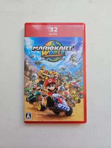 Mario Kart World Switch 2 mídia física