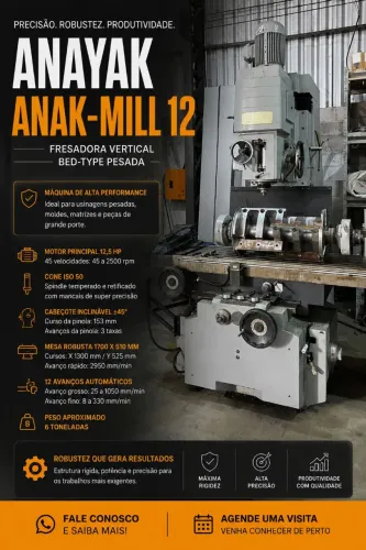 Fresadora Anayak