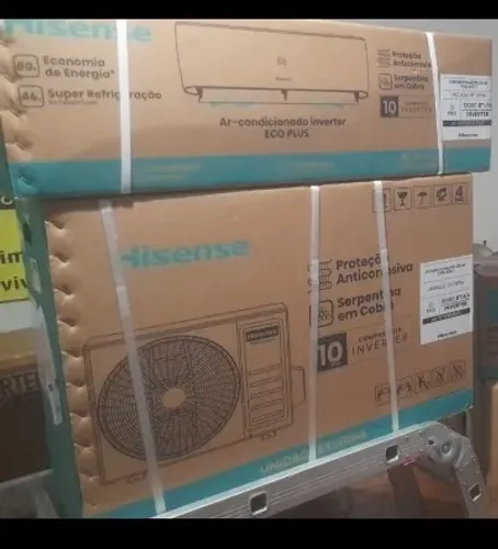 Ar condicionado hisense 12.000 btus quente e frio inverter