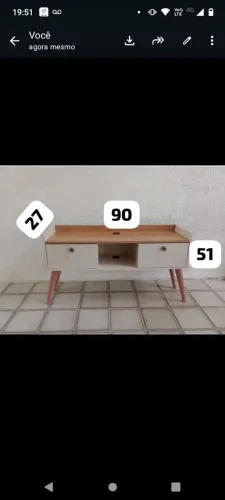 Lindo rack pra tv até 43 polegadas