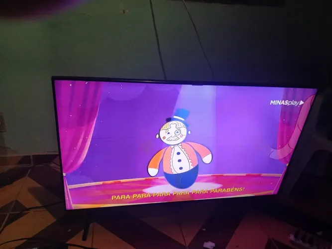 Tv samsung 50 p l / muito nova 4 k / leia !