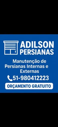 Venda de Persianas e Manutenção