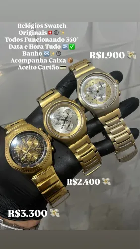 Swatch diversos modelos