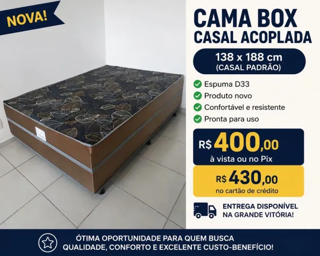 Cama acoplado de casal