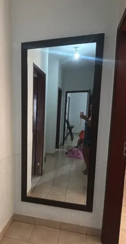 Espelho com moldura 80 x 180 cm