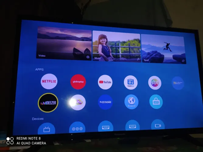TV Smart Panasonic 32 polegadas