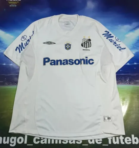 Camisa do Santos 2005 Umbro #4 de jogo Tamanho G 