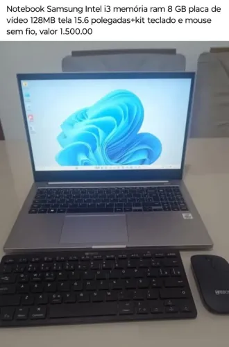 Notebook Samsung Intel i3