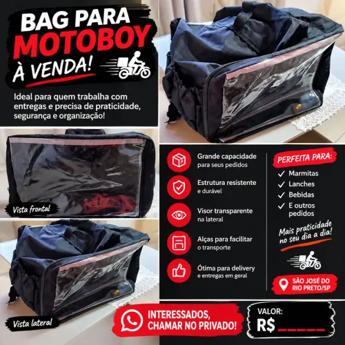 Bag para motoboy