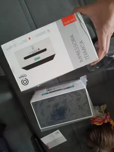 impressora Termica Etiquetas Adesivas Portatil USB e Android e iPhone