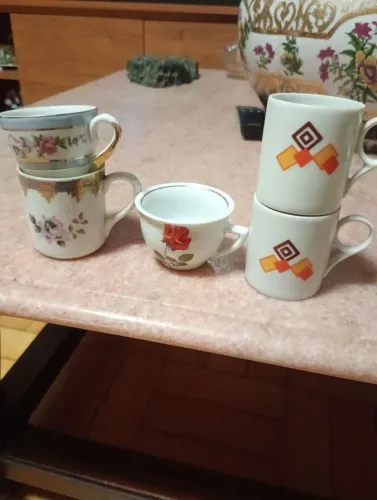 Xícaras para café sem pires