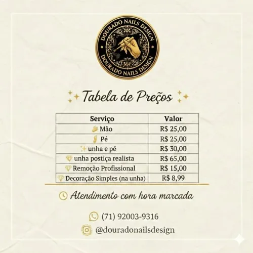 Dourado Nails Design