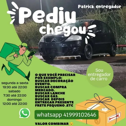 Sou entregador 