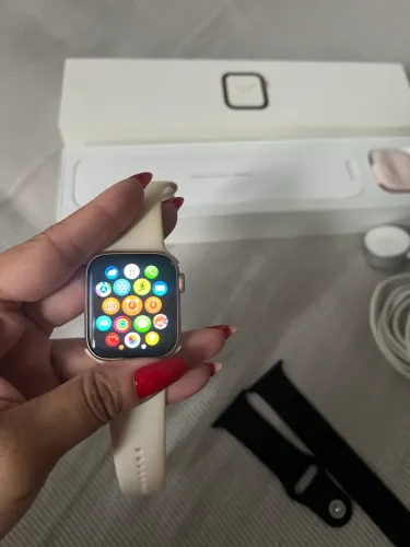 apple watch novíssimo rosa