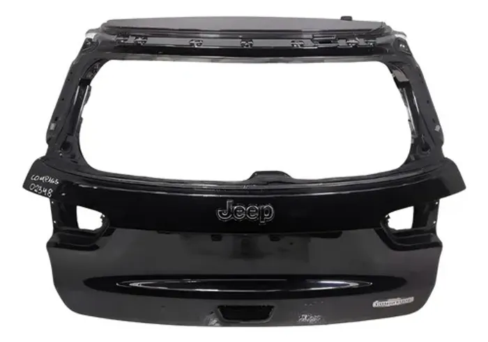 Tampa Traseira Jeep Compass Preto 2017 2022 C/câmera 02348