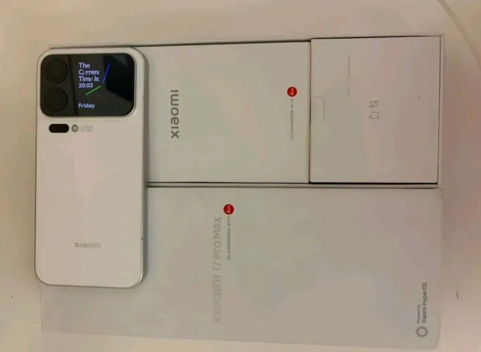 Smartphone Xiaomi 17 pro max Novo completo